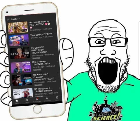 Учёный открыл феминистский YouTube