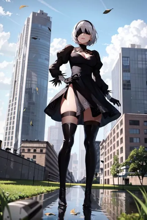 2B среди небоскрёбов