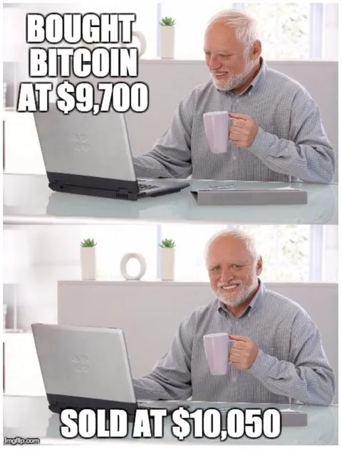 Bought Bitcoin High, Sold Higher