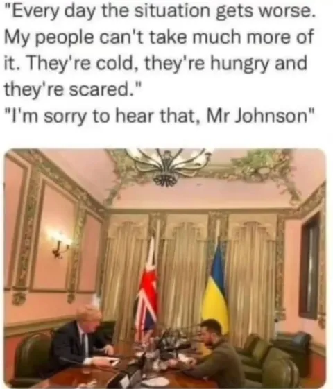 Mr Johnson’s People Are Suffering