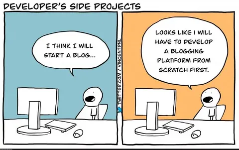 Developer Builds Blogging Platform