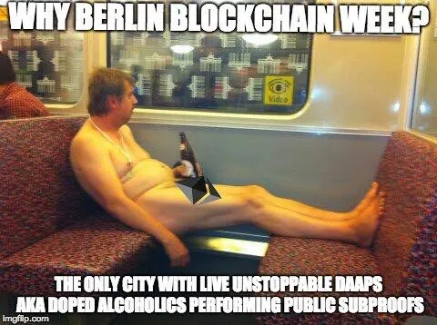 Berlin Blockchain Week Chaos