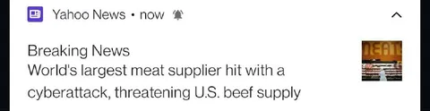 World’s Largest Meat Supplier Hacked