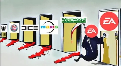 EA закрывает игровые студии