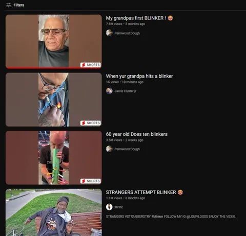 Grandpa Blinker Compilation