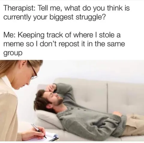 Therapy Repost Struggle