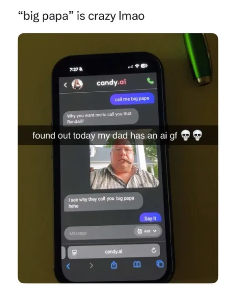 Dad Has an AI Girlfriend
