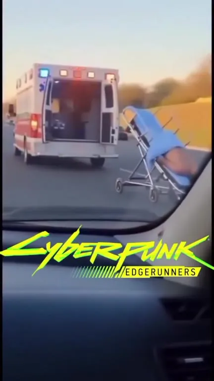 Cyberpunk Stretcher Chase
