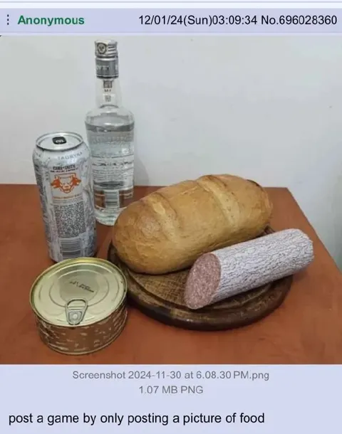 Post a Game with Food