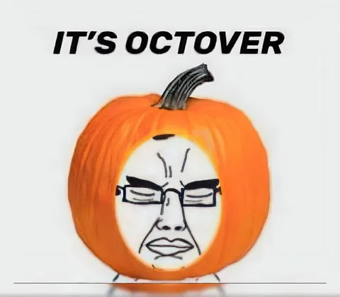 It's Octover Pumpkin