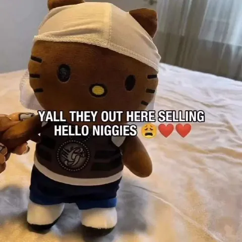Hello Kitty sells forbidden merch