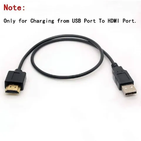 USB to HDMI Charging Cable