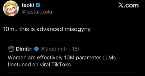 Advanced Misogyny LLM Joke