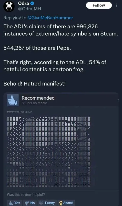 ADL Says Pepe Is Hate