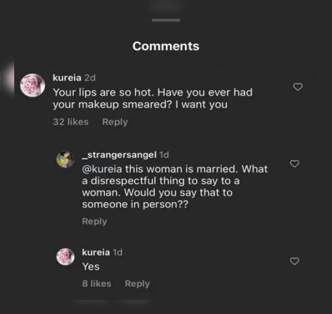 Would You Say That in Person?