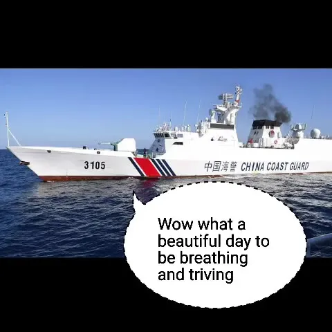 Chinese Coast Guard Sees Filipino Boat