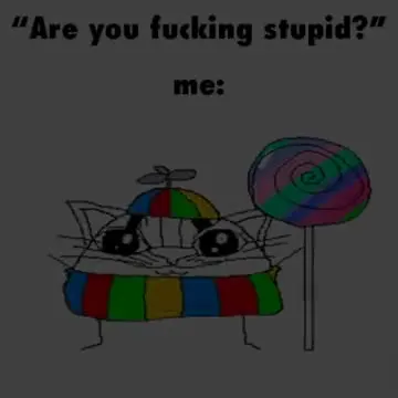 Are You Fucking Stupid Cat