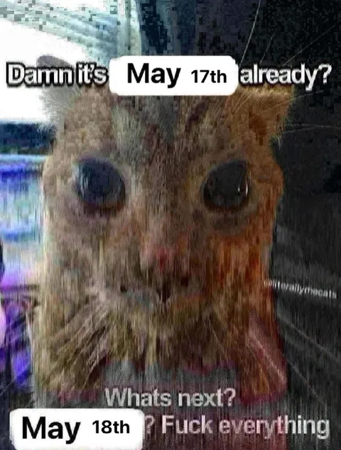 May 17th already?
