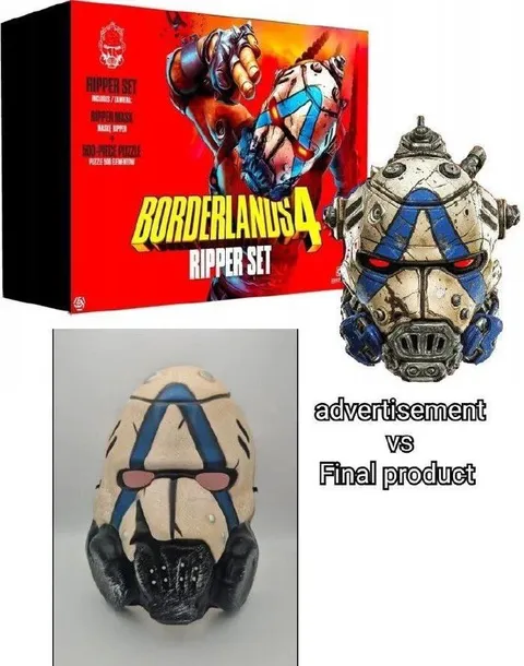 Borderlands Ripper Set Advertisement vs Reality