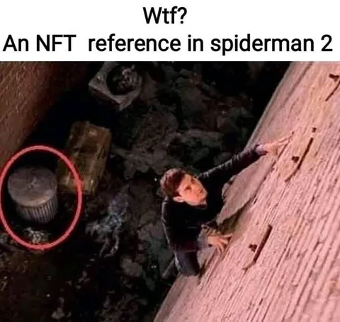 NFT Reference in Spider-Man 2