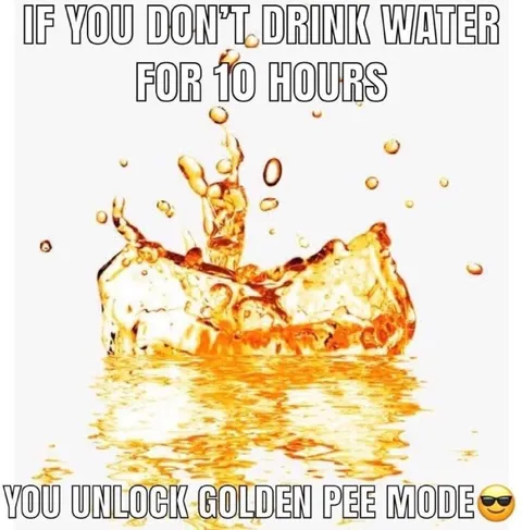 Golden Pee Mode Unlocked