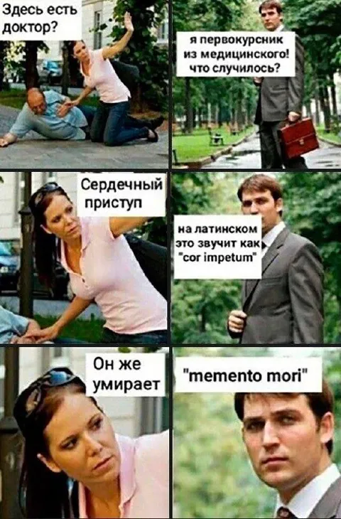Первокурсник знает латынь