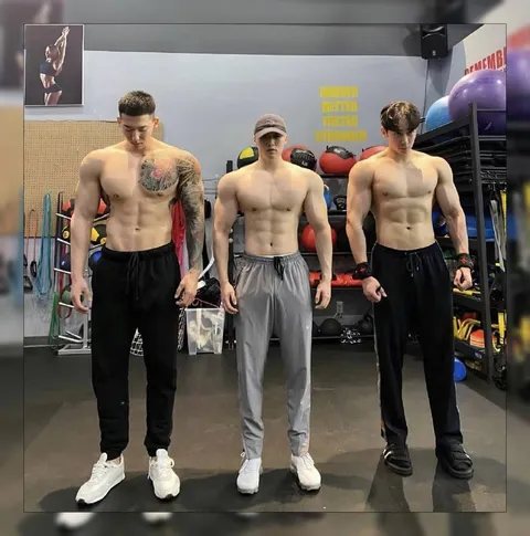 Три качка в спортзале