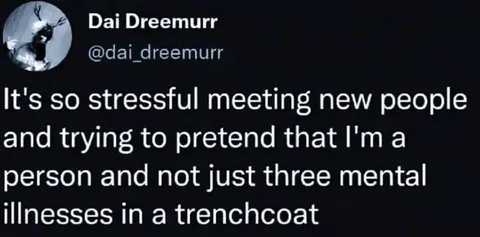 Three Mental Illnesses in a Trenchcoat