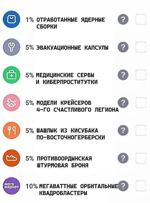 Выбор безумного кэшбека