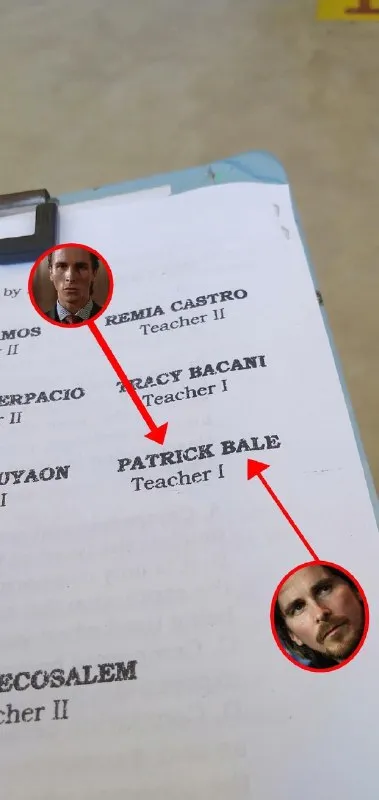 Patrick Bale Teacher I