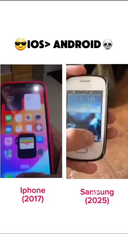 iOS Beats Android