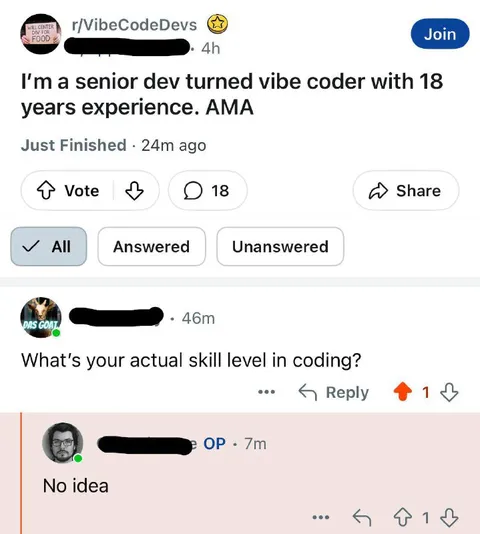 Senior Developer Has No Idea