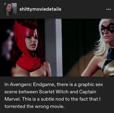 Wrong Avengers Movie Scene