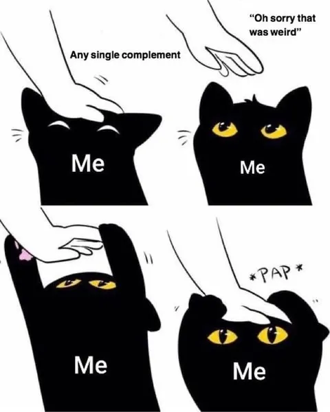Me After One Compliment