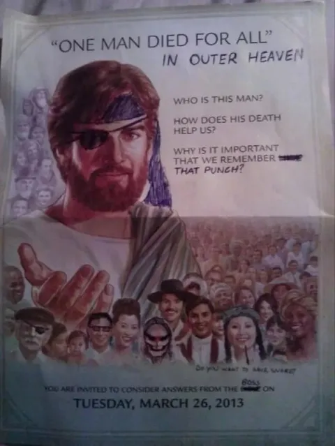 One Man Died for All