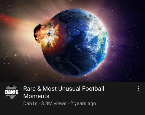 Rare Football Moments: Earth Hit