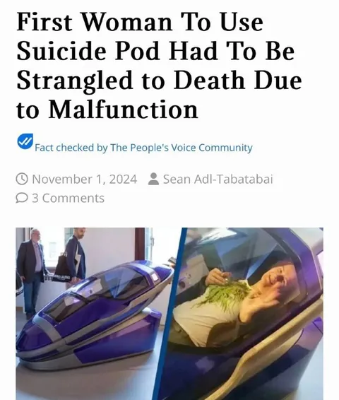 Malfunctioning Suicide Pod