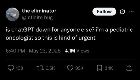 Urgent ChatGPT Outage