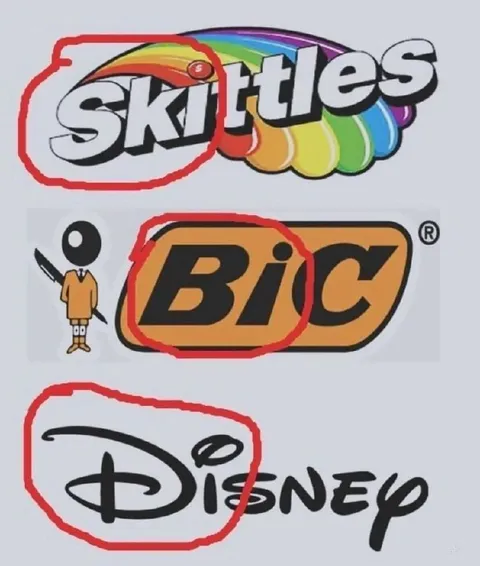Skittles BIC Disney Letter Joke