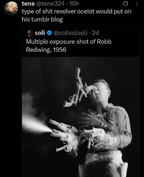Revolver Ocelot Tumblr Aesthetic