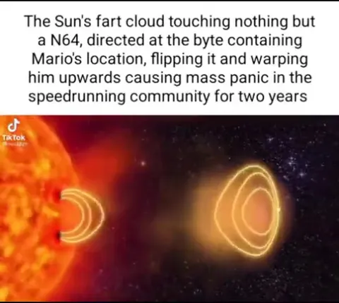 The Sun Breaks Super Mario 64