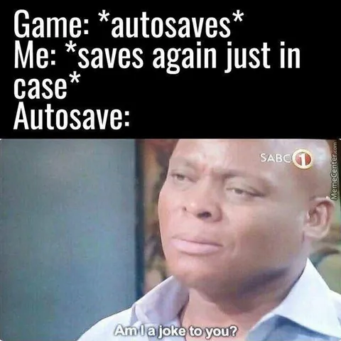 Autosave Saves Again