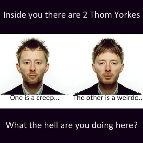 Two Thom Yorkes Meme