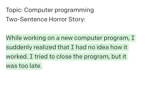 Computer Programming Horror Story