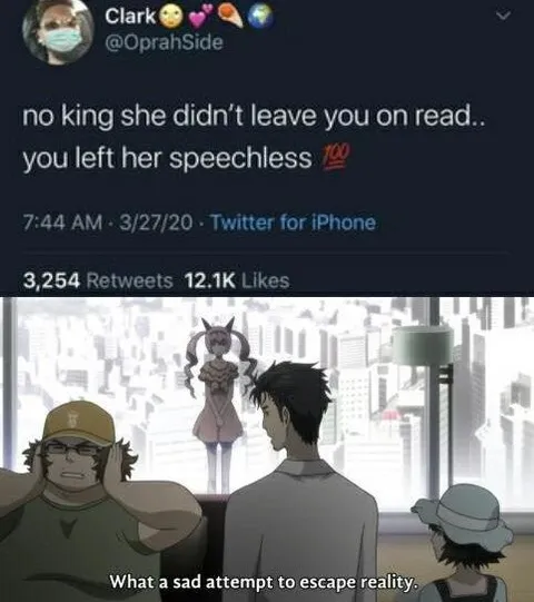 You Left Her Speechless