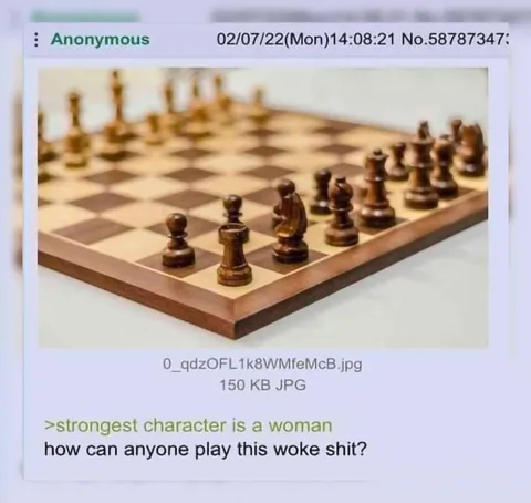 Woke Chess Outrage