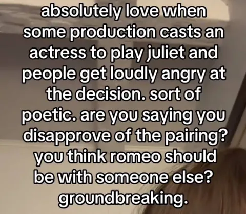 People Angry About Juliet Casting