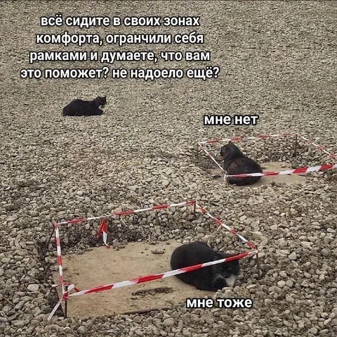 Зоны комфорта для кротов