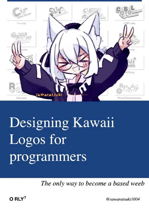 Kawaii Logos for Programmers