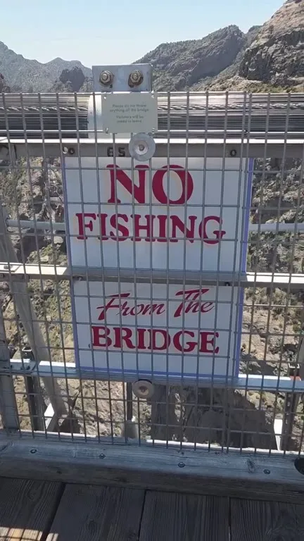 No Fishing From the Bridge